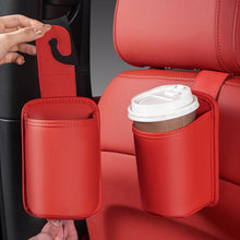 Load image into Gallery viewer, Car Door Side Storage Organizer Multi-Functional Automotive Seat Back Mounted Drink Holder &amp; Storage Pocket with Hook
