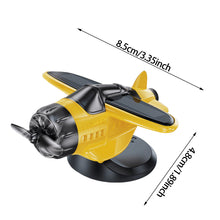 Load image into Gallery viewer, Solar 360 Rotary Car Airplane Ornaments Center Console Powered Aircraft Ornaments for Interior Decor Accessories
