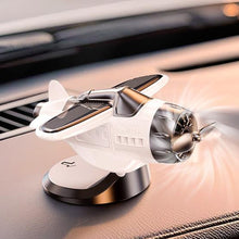 Load image into Gallery viewer, Solar 360 Rotary Car Airplane Ornaments Center Console Powered Aircraft Ornaments for Interior Decor Accessories

