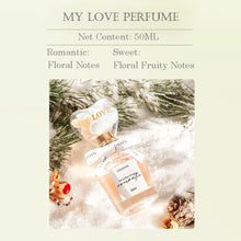 Load image into Gallery viewer, Women's Eau de Parfum EDP Perfume 2 Scents Floral &amp; Floral Fruity 50ml Fragrance Heart-Shaped Cap 6-8H Long Lasting Daily Fragrance
