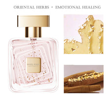 Load image into Gallery viewer, Women Golden Foil Eau de Parfum EDP Perfume 50ml Floral Fruity Citrus Fresh Fragrance for Female Long Lasting Luxe Shimmer Perfume
