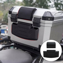 Load image into Gallery viewer, 2Pcs Motorcycle Passenger Backrest Back Pad Shockproof Moto Rear Top For 45L Case Box Luggage Self-adhesive Cushion
