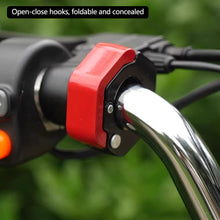 Load image into Gallery viewer, Aluminum Alloy Motorcycle Electric Bike Hand Bar Hook Helmet Storage Hook Luggage Bag Hanger Hook Holder For Electric Bicycle Scooter
