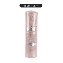 Load image into Gallery viewer, 1Roll Medical Skin Color Elastic Compression Bandage First Aid Hemostatic Fixed Binding Strap Outdoor Sports Protective Winding Tape
