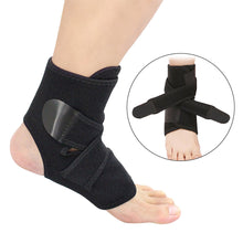 Load image into Gallery viewer, 1PC Professional Sports Compression Ankle Guard Adjustable Figure-8 Strap High Elastic Breathable Neoprene Anti-Sprain Ankle Protective Covers
