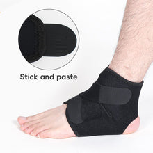 Load image into Gallery viewer, 1PC Professional Sports Compression Ankle Guard Adjustable Figure-8 Strap High Elastic Breathable Neoprene Anti-Sprain Ankle Protective Covers
