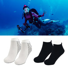 Load image into Gallery viewer, 1Pair 3MM Super Elastic Diving Short Socks Anti-Slip Keep Warm Neoprene Beach Socks Used With Flippers Diving Equipment

