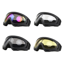 Load image into Gallery viewer, Professional Windproof And Dustproof Goggles High-Definition UV-Resistant Anti-Fog Lace-Up Glasses For Motorcycle Riding Skiing

