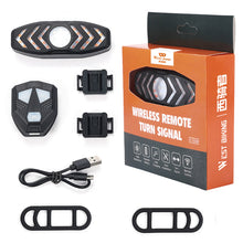Load image into Gallery viewer, Bicycle Wireless Remote Control Turn Taillight With Horn Alert Sound Multi-Mode Night Riding Safety LED Warning Light Cycling Equipment
