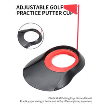 Load image into Gallery viewer, Indoor Golf Putting Cup Practice Equipment Portable Putting Hole With Detachable Small Flags Golf Equipment
