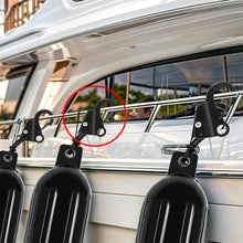 Load image into Gallery viewer, 1PC 304 Stainless Steel Quick Thread Hook Adjustable Sliding Anchor for Mudguard &amp; Marine Hardware Yacht Boat Accessories
