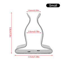 Load image into Gallery viewer, 1PC 304 Stainless Steel Paddle Spring Clamp Small/Large Size Boat Oar Holder Bracket Marine Yacht RV Hardware Accessories
