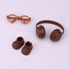 Load image into Gallery viewer, Miniature Headset for 17cm Labubu Dolls Cute DIY Doll Glasses Shoes Fashion Accessories Lovely Outfit Gifts for Girls Friends
