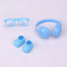 Load image into Gallery viewer, Miniature Headset for 17cm Labubu Dolls Cute DIY Doll Glasses Shoes Fashion Accessories Lovely Outfit Gifts for Girls Friends
