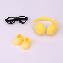 Load image into Gallery viewer, Miniature Headset for 17cm Labubu Dolls Cute DIY Doll Glasses Shoes Fashion Accessories Lovely Outfit Gifts for Girls Friends
