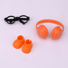 Load image into Gallery viewer, Miniature Headset for 17cm Labubu Dolls Cute DIY Doll Glasses Shoes Fashion Accessories Lovely Outfit Gifts for Girls Friends
