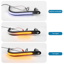 Load image into Gallery viewer, Pair Motorcycle Handguards Handlebar ABS Guards Clutch Protector with LED Turn Light for Motocross Dirt Bike Hand Guards Hand Guard
