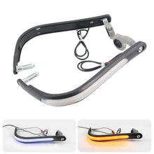 Load image into Gallery viewer, Pair Motorcycle Handguards Handlebar ABS Guards Clutch Protector with LED Turn Light for Motocross Dirt Bike Hand Guards Hand Guard
