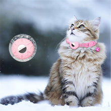 Load image into Gallery viewer, Adjustable Anti Loss Collar Reflective Star Moon Cat Dog Collar Airtag Pet Collar with Bell Cute Pet Cat Positioning Collar for Airtag Pet Collar
