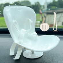 Load image into Gallery viewer, For 17cm Labubu Plush Brava Toy Accessories Chair Furniture Air Conditioning Vent Bracket Car Safety Seat Chair

