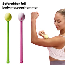 Load image into Gallery viewer, Health Wellness Massage Board Silicone Massage Hammer Shoulder Neck Meridian Massage Whole Body Back Massage Tool
