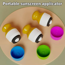 Load image into Gallery viewer, Summer Outdoor Sunscreen Applicator Travel Portable Sunscreen Lotion Applicator Roller Sponge Beauty Tool Makeup Bottle
