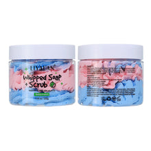 Load image into Gallery viewer, Floral Soap Cleansing Keratin Scrub Soap Whipping Soap Coconut Watermelon Mango Body Scrub for Bathing
