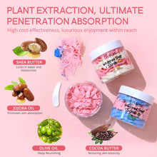 Load image into Gallery viewer, Floral Soap Cleansing Keratin Scrub Soap Whipping Soap Coconut Watermelon Mango Body Scrub for Bathing
