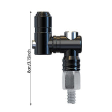 Load image into Gallery viewer, 360° Adjustable Aluminum Motorcycle Mirror Riser Adapters Extension Mounts Bracket 10mm Screw
