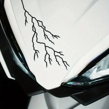 Load image into Gallery viewer, Motorcycle Body Stickers Decoration Lightning Crack Style Pull Flower Waterproof Front Head Decal
