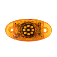 Load image into Gallery viewer, 12-24V 9 LED Truck Side Warning Light Muticolor Waterproof Car Width Lamp Trailer Bus Van Signal Marker Bulb
