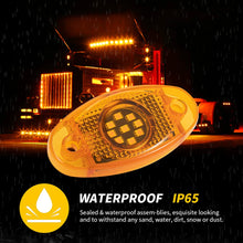 Load image into Gallery viewer, 12-24V 9 LED Truck Side Warning Light Muticolor Waterproof Car Width Lamp Trailer Bus Van Signal Marker Bulb

