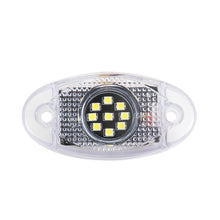 Load image into Gallery viewer, 12-24V 9 LED Truck Side Warning Light Muticolor Waterproof Car Width Lamp Trailer Bus Van Signal Marker Bulb
