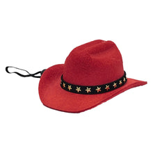 Load image into Gallery viewer, Cool Pet Dog Cowboy Hat Funny Costume Cosplay Hat Autumn Winter for Small Dogs Cats
