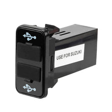 Load image into Gallery viewer, Car Charger Dual USB Quick QC3.0 Charger Adapter Phone Auto Vehicle Car Charger For Suzuki
