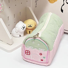 Load image into Gallery viewer, Kawaii House Design Pencil Bag Large Capacity Storage Student Stationery Desk Organizer School Supplies Makeup Pouch Pencil Case
