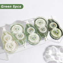 Load image into Gallery viewer, 5Pcs/40M Large Capacity Practical Creative Correction Tape Correction Tape White Sticker Study for Students Office Supplies
