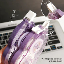 Load image into Gallery viewer, 5Pcs/40M Large Capacity Practical Creative Correction Tape Correction Tape White Sticker Study for Students Office Supplies
