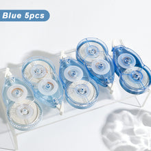 Load image into Gallery viewer, 5Pcs/40M Large Capacity Practical Creative Correction Tape Correction Tape White Sticker Study for Students Office Supplies
