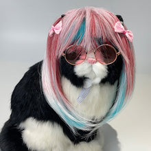 Load image into Gallery viewer, Pet Wigs Cosplay Props Funny Dogs Cats Cross-Dressing Hair Hat Costumes Head Accessories For Halloowen Christmas Pets Supplies
