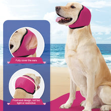 Load image into Gallery viewer, Pet Summer Waterproof Swimming Earmuffs Turban Dog Ears Cover Head Wrap for Dogs Earmuffs Puppy Soothing Emotions
