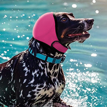 Load image into Gallery viewer, Pet Summer Waterproof Swimming Earmuffs Turban Dog Ears Cover Head Wrap for Dogs Earmuffs Puppy Soothing Emotions
