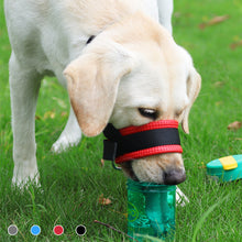 Load image into Gallery viewer, Anti Barking Dog Muzzle For Small Large Dogs Adjustable Mesh Breathable Pet Mouth Muzzles Nylon Straps Dog Accessories
