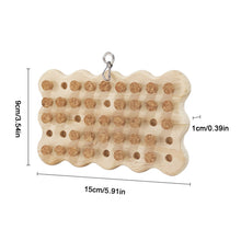 Load image into Gallery viewer, Parrot Chewing Toys Natural Wooden Parrots Block Cork Puzzle Toy Hanging Small Birds Playing Tearing Toy Bird Accessories
