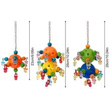 Load image into Gallery viewer, 23-26cm Parrot Plastic Climb Bite Chew Toy Birds Cage Decoration For Parakeet Cockatiel Bird Supplies
