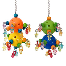 Load image into Gallery viewer, 23-26cm Parrot Plastic Climb Bite Chew Toy Birds Cage Decoration For Parakeet Cockatiel Bird Supplies

