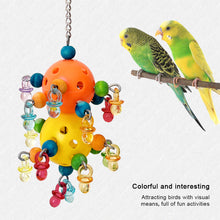 Load image into Gallery viewer, 23-26cm Parrot Plastic Climb Bite Chew Toy Birds Cage Decoration For Parakeet Cockatiel Bird Supplies
