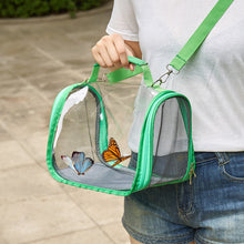 Load image into Gallery viewer, Bird Travel Carrier Portable Transport Bird Cage With Stand Stick Small Pet Multi-functional Parrot Bird Hamster Lizard Bag Outdoor
