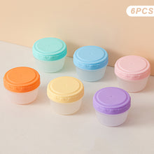 Load image into Gallery viewer, 2oz/60ml Reusable Food Grade PP Salad Sauce Container with Lids Leakproof Camping Hiking Picnic Outdoor Sauce Dispenser
