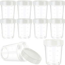 Load image into Gallery viewer, 10PCS 4oz/120ml Reusable Food Grade PP Salad Sauce Container with Lids Leakproof Camping Hiking Picnic Outdoor Sauce Dispenser
